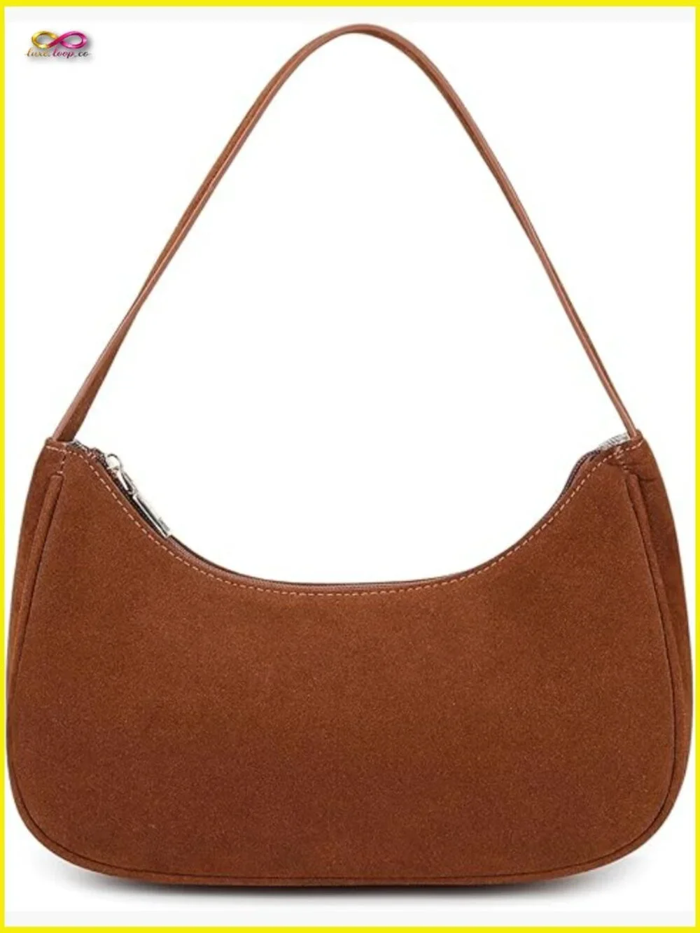 Lightweight Hobo Shoulder Bag Large Capacity Tote Purse For Work Travel Daily - Picture 1 of 7